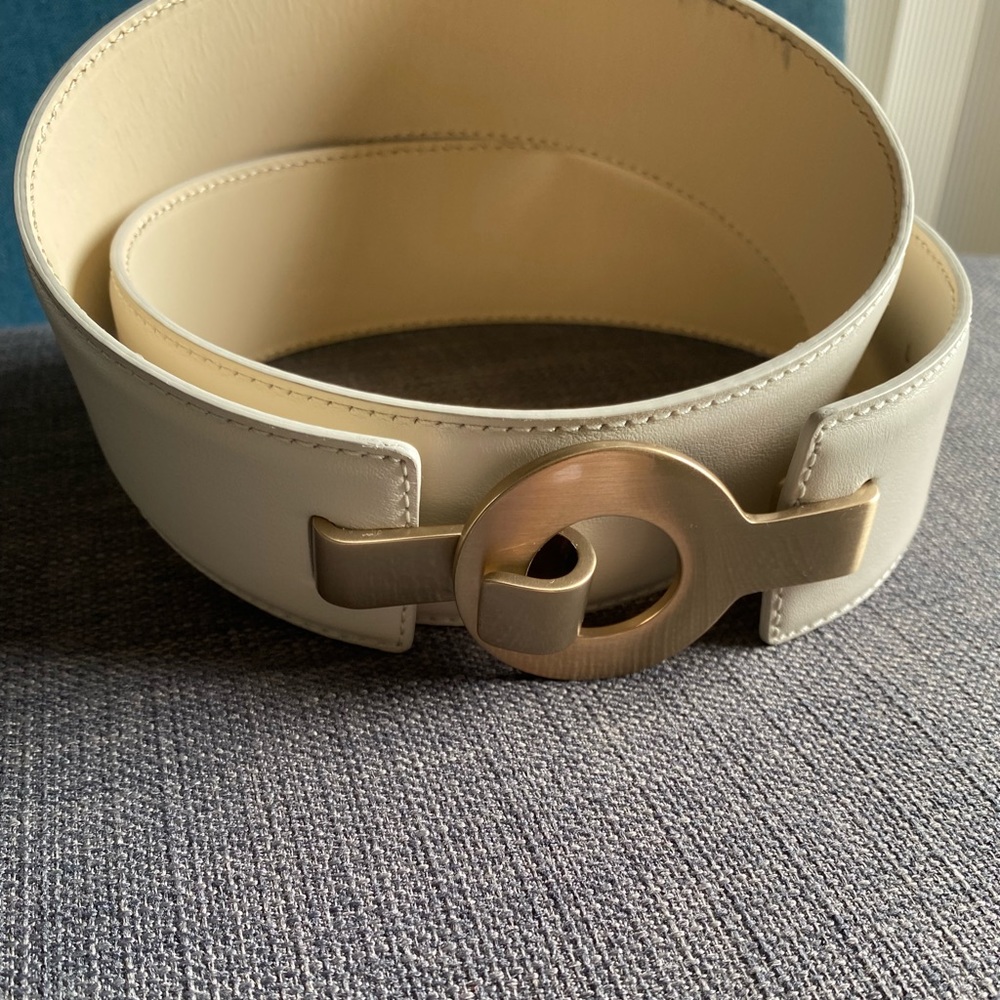 Leather belt